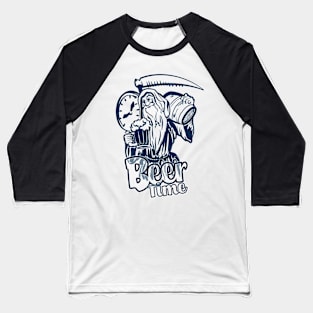 Beer Time Baseball T-Shirt